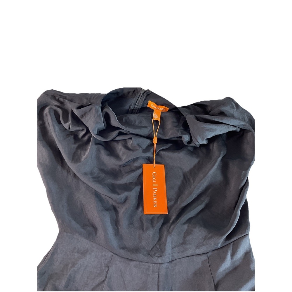 NEW Gigi Parker Small Black All In‎ One Jumpsuit - Picture 5 of 7